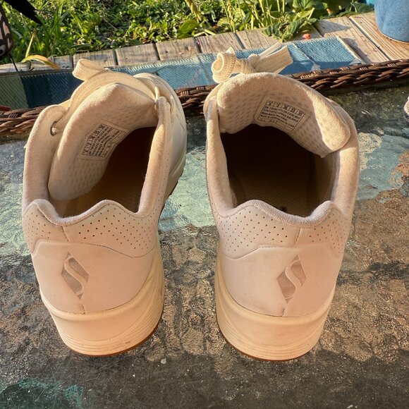 Skechers Steet Uno White Sneakers Size 6 - Picture 4 of 6